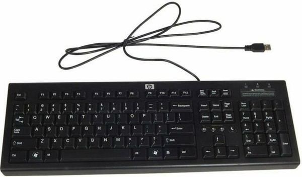 HP Value Wired USB Keyboard Model Pr1101u 539130-001 for sale online | eBay