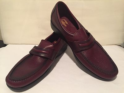 Men’s SAS hand-sewn leather burgundy slip ons shoes made USA size 9 1/2 SAS | Shoes | Sas Mens 1 N Leather Penny Loafers Handsewn  main image 3