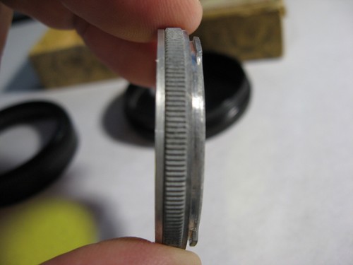 Rolleiflex Yellow Filter Gelb-Mittel bakelite case fits TLR lens Rollei 28.5mm - Picture 4 of 10