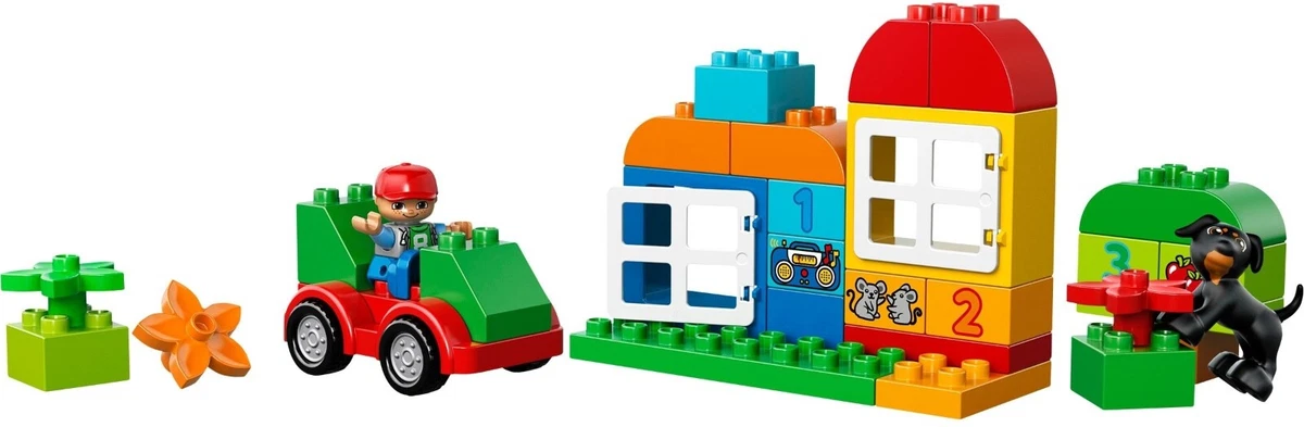 Støjende Inspicere Grundlægger LEGO DUPLO: All-in-One-Box-of-Fun (10572) 30 pieces Retired in 2020 | eBay