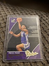 2018-19 Panini Donruss The Rookies Press Proof Marvin Bagley III Rookie RC #2