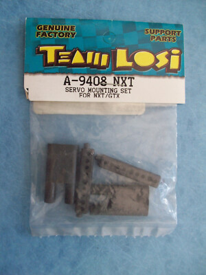VINTAGE TEAM LOSI 9408 SERVO MOUNTING SET FOR NXT GTX A-9408 LOSA9408 NIP