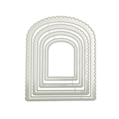 Nesting Arch Die Cuts Embossing Cutting Dies Template for Kid Gift Card Making
