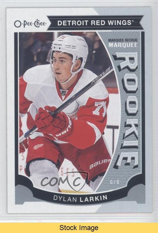 2015-16 Upper Deck O-Pee-Chee Update Dylan Larkin #U20 Rookie RC READ 7o1