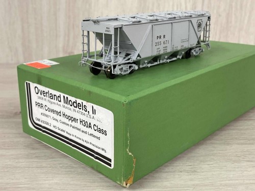 Tolva cubierta PRR calibre HO Overland Models clase H30A OMI #3328.1 Overland | Condition: Used