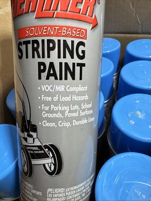 CASE OF 12 Sherwin Williams Striping Paint Spray 18 Oz Handicap