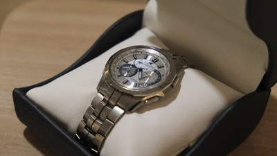 CASIO OCEANUS MANTA OCW-S1400 SOLAR - Original Box - Needs Battery