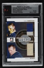 2008-09 ITG Ultimate Memorabilia 9th Edition Silver 19/24 Terry Sawchuk HOF 2po