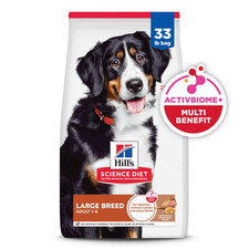 Hill's Science Diet Large Breed Adult Dry Dog Food,33lb