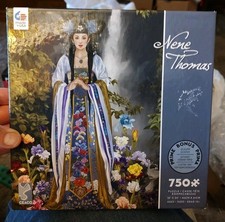 CEACO 750pc Jigsaw Puzzle "Hitomi" by Nene Thomas w/ Bonus Poster Made in USA