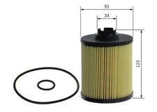 Kraftstofffilter Bosch 0 450 907 006 für CITROËN passend für FIAT FORD MAZDA