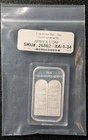 1oz .999 SILVER BAR 10 TEN COMMANDMENTS Sealed in hard plastic Air-Tite case