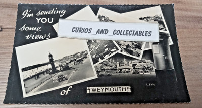 Sending You Some Views Of Weymouth Valentinstag L6214 Einzelring PM Honiton 1963