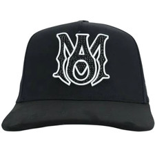 BIGG BOSS HATS BLACK SNAPBACK BBAMRPLCA BKSILVER