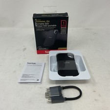 SanDisk Extreme Go Portable External SSD Drive Black USB-C 1 TB