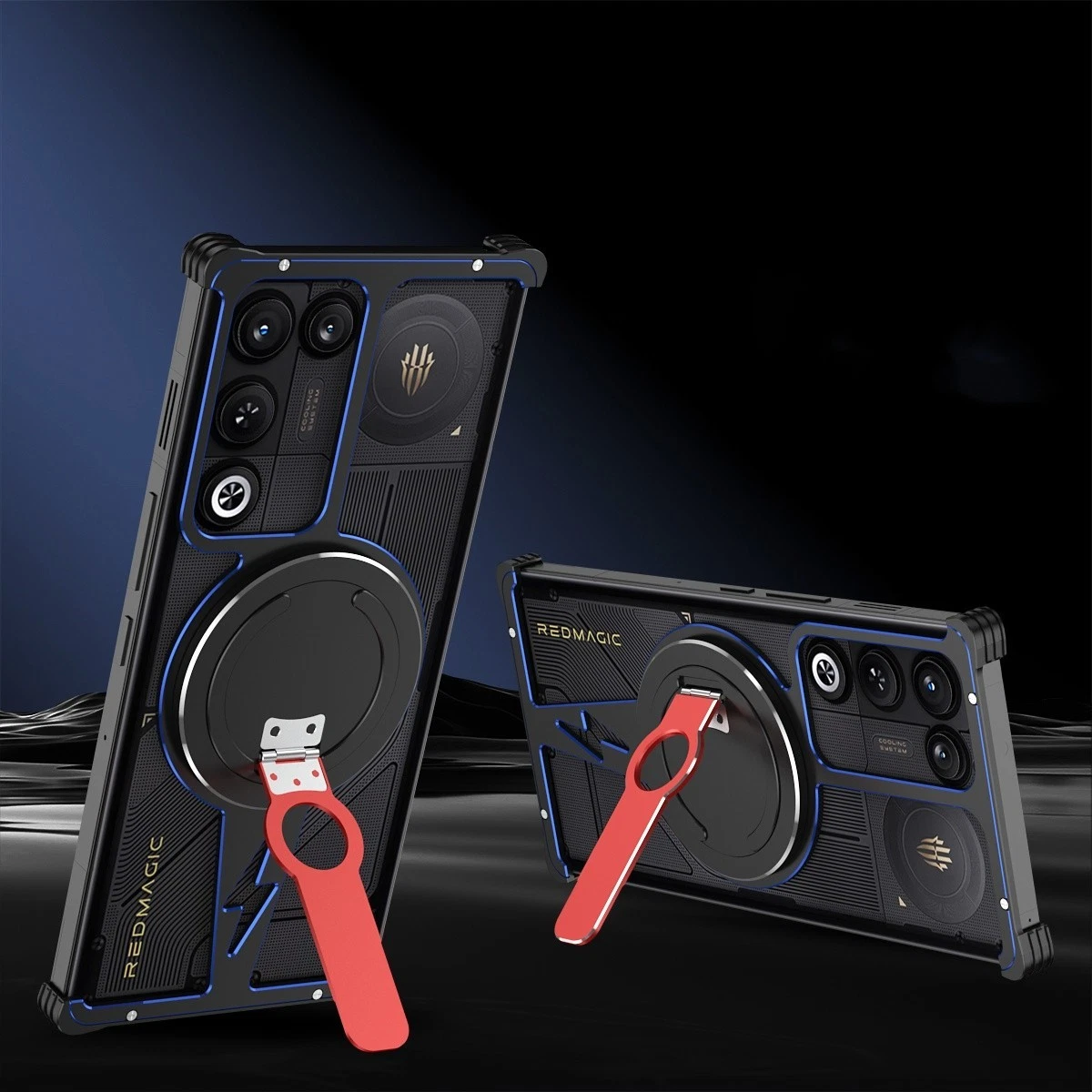 For ZTE nubia RedMagic 11 Air Magnetic Aluminum Metal Rimless