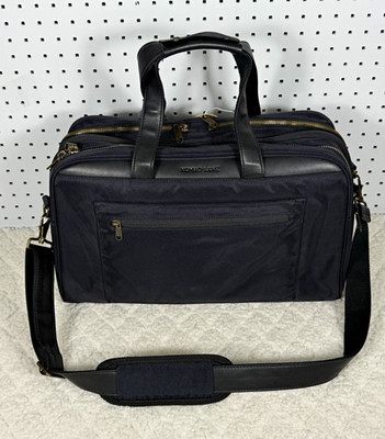 Nomad Lane Bento Bag Black Travel Carry On Laptop Briefcase Shoulder Bag