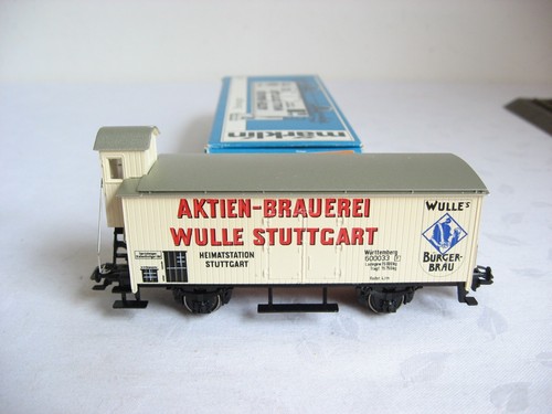 WK275* Märklin H0 8478 Kühlwagen Aktien-Brauerei Wulle Stuttgart OVP | Zustand: Gebraucht