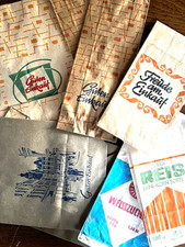 DDR  15 x Papiert&uuml;te Einkaufst&uuml;te Konvolut Konsum HO Konvolut Guten Einkauf