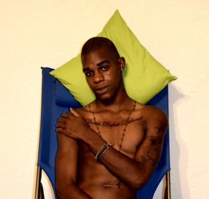 Nude male art model photographs, 1 color, 2 greyscale 4x6" prints