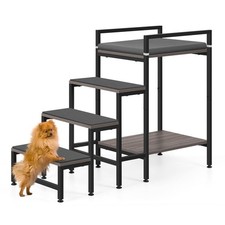 Dog Window Perch Dog Steps for High Beds and Couch, 22''H Non-Slip Stairs for...