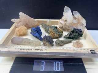 3lb LOT Crystal Raw Crystals And More!! Free Shipping as Seen Majority China!!!