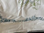 Vintage Hand Embroidered Linen Tablecloth-58”x41”-Detailed & Vivid Embroidery — photo 5