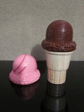 Melissa and Doug Ice Cream Wooden Cone 2 Scoops Replacement Lot