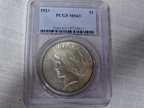 1923 Peace Silver Dollar NGC MS 63-19724911