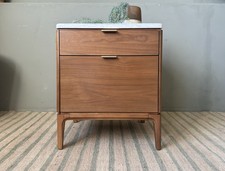 West Elm, Parker Bedside Table, Marble (RRP £729.00)