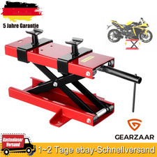 Motorradhebeb&uuml;hne Motorradheber Montagest&auml;nder Rot Verstellbar Motorrad Heber