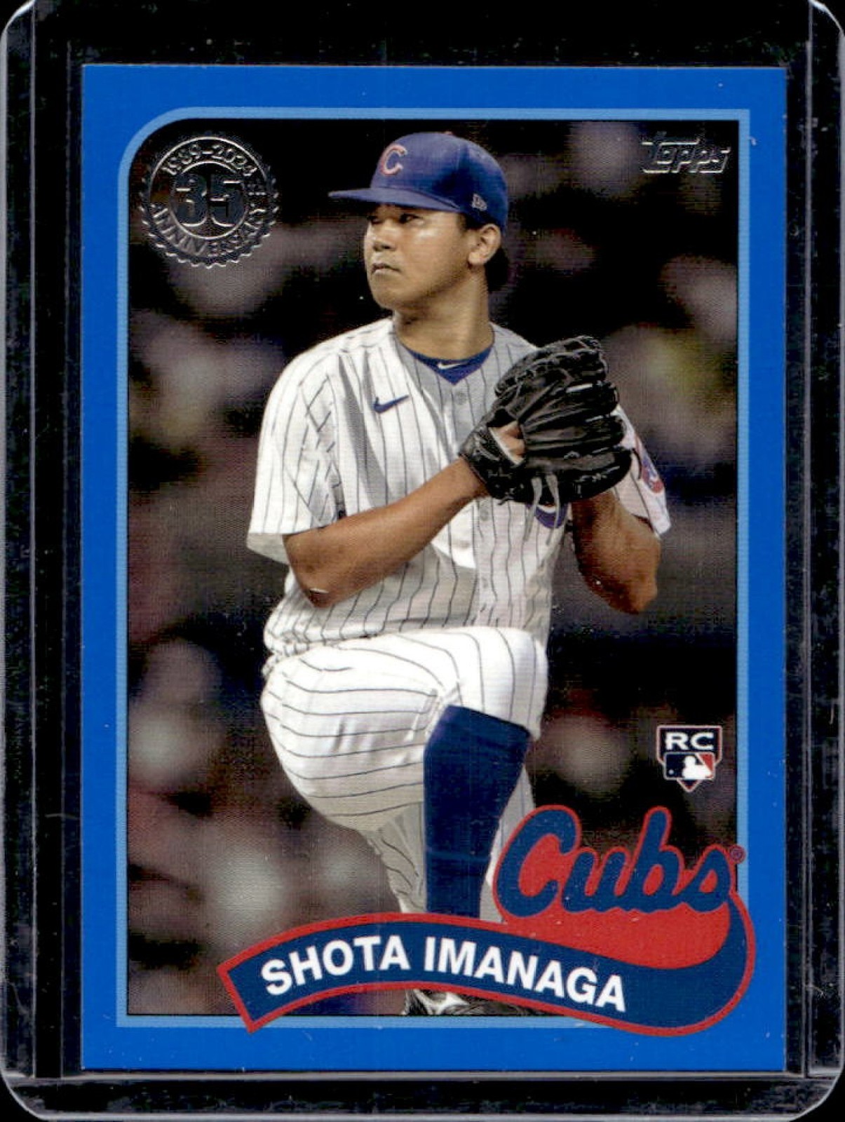 2024 Topps Shota Imanaga 1989 35th Anniversary Series Two RC Blue #89B2-4 Cubs