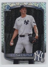 2025 Bowman Chrome Prospects Mega Box Mojo Refractor Cam Schlittler #BCP-166