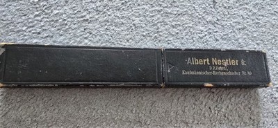 Albert Nestler D.R. Patent - Kaufmännischer Rechenschieber - No.40