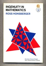 Ingenuity in Mathematics - Ross Honsberger - New Mathematical Library - 23