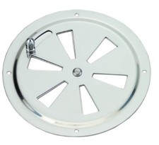 Marine Boat Stainless Steel Butterfly Ventilator Cover 5 Diameter