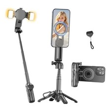 Magnetic Mini Phone Selfie Stick, Small Portable Pocket Tripod for
