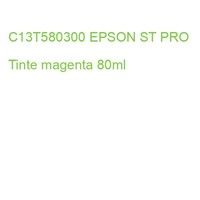 C13T580300 Epson St Pro Tinte Magenta 80Ml (0010343858794)