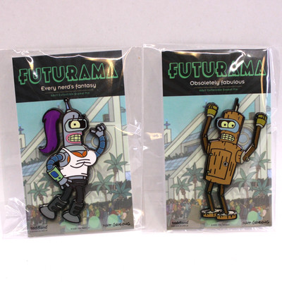 SDCC Exclusive Toddland Futurama Pin Every Nerd s Fantasy Bender Obsoletely LE