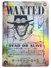 ONE PIECE Card Portgas D Ace Wanted OP13-119 SP Parallel Rare Japan Limited Holo