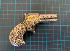 Vintage 1959 Mattel Agent Zero Remington Derringer Cap Toy Gun