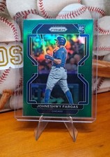 🔥 JOHNESHWY FARGAS Panini Prizm - Tier II - Green Prizm (RC) (CUBS) 🔥 