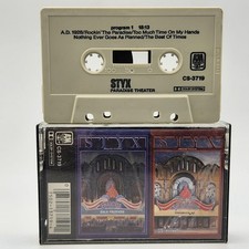 Styx Paradise Theater Cassette 1980 A M Records CS-3719 a