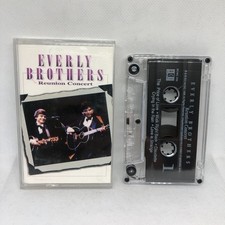 The Everly Brothers Reunion Concert Cassette Tape TESTED