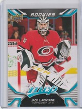 2022-23 Upper Deck MVP Rookie SP #237 Jack LaFontaine Carolina Hurricanes