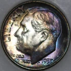 1953-D Roosevelt Dime Uncirculated With Select Natural Toning As Shown [SN02]