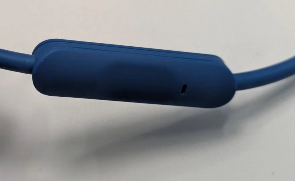 Lote de 2 fones de ouvido Beats by Dr Dre Solo/Solo HD fio branco azul testado limpo - Imagem 4 de 4