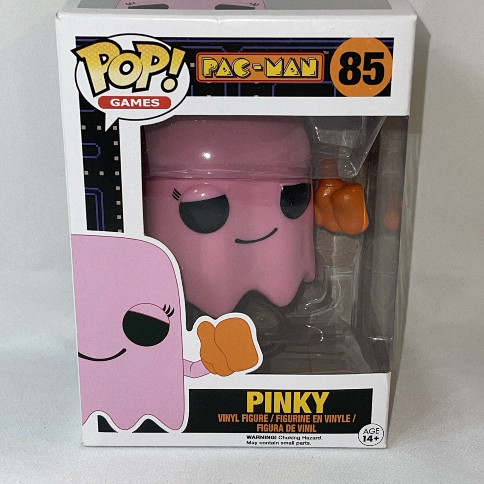Funko Pop! Games Pac-Man Pinky #85 Vinyl Figure
