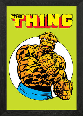 Fantastic Four Classic The Thing neu gerahmtes Wandbild Poster Leinwanddruck Bild