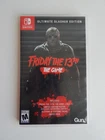Friday the 13th the Game Ultimate Slasher Edition with Poster! Nintendo Switch!